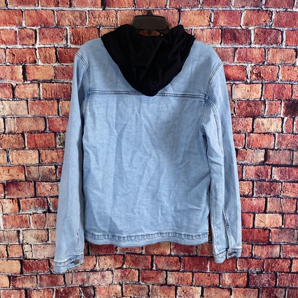 SAINT MORTA London Hooded Denim Jacket V2 - Picture 2 of 4